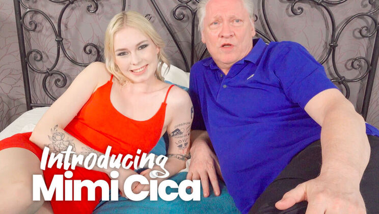 [OldHans] - Old Hans Pounds Petite Blonde Teen Mimi Cica Hardcore - Mimi Cica - Old Hans