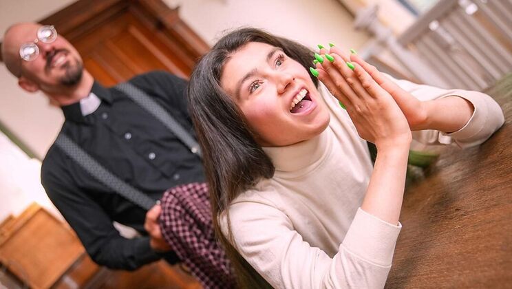 [DamnTight] - Confession of a Cumshot Lover - Ella June Brunette - Tony The D - Ella June