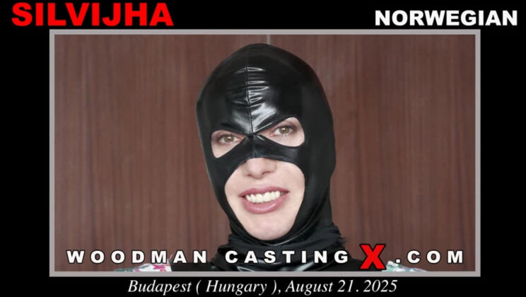 [WoodmanCasting] - Adorable White Skin Silvijha - Casting with Deep Throat & Ass Gape - Silvijha