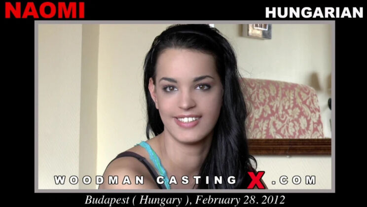 [WoodmanCasting] - Adorable Tall Girl Naomi Deep Throat & Gaping Anal - Naomi