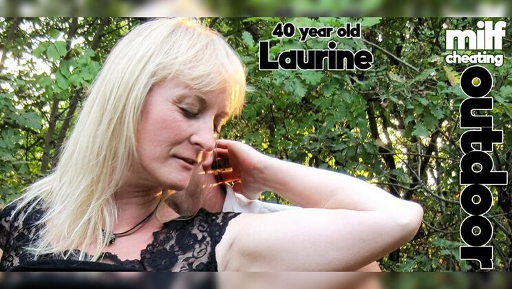 [Mature.nl] - Cheating 40 Year Old Laurine Loves Neighbor's Hard Fuck on Her Natural Tits - Laurine - Leslie Taylor