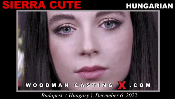 [WoodmanCasting] - Sierra Cute Deep Throat Blowjob and Cumshot - Sierra Cute