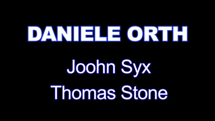 [ScenesXXXX] - Daniele Orth Spanked Then Filled in Double Penetration - Daniele Orth