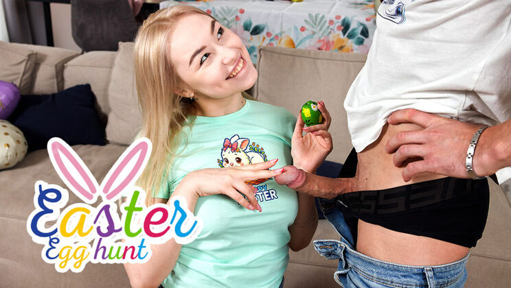 [ClubSweethearts] - Hardcore Easter Fuck: Teen Sara Bork Rough Doggystyle - Sara Bork - Aleks Sam