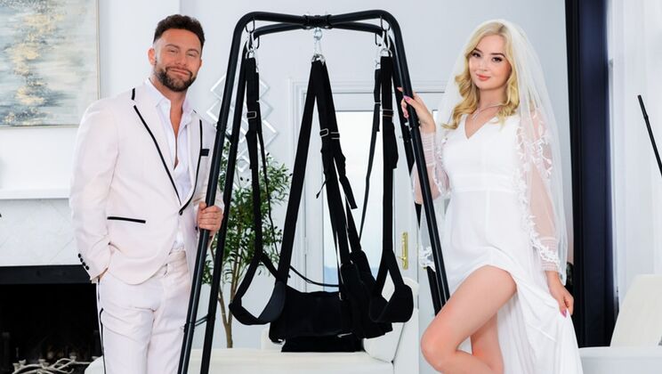 Blonde Step Sister Lexi Lore Takes Seth Gamble's Cock - Deepthroat & Fingering