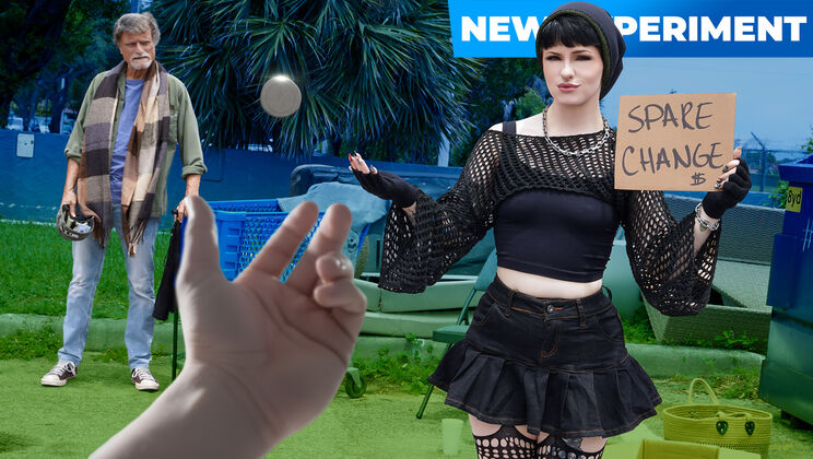 [ReptyleLabs] - Raee Ripley Rubbing & Tit Play After Street Pickup - Ethan Seeks - Raee Ripley