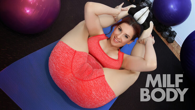 Redhead MILF Kelly’s Blowjob Workout Session